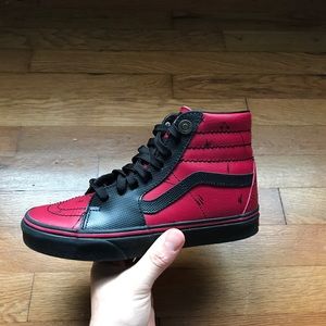 Deadpool Marvel Vans Old Skool High Tops